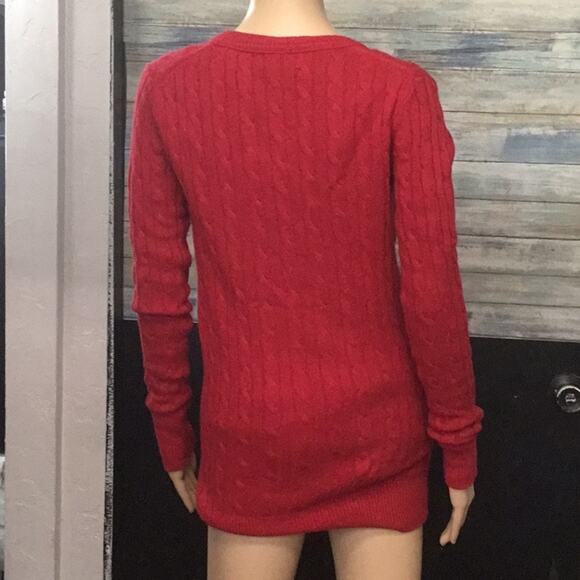Ami Sanzuri Red Sweater Small - Picture 2 of 3